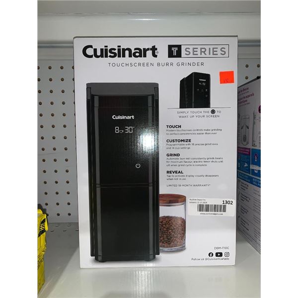Cuisinart touchscreen burr grinder