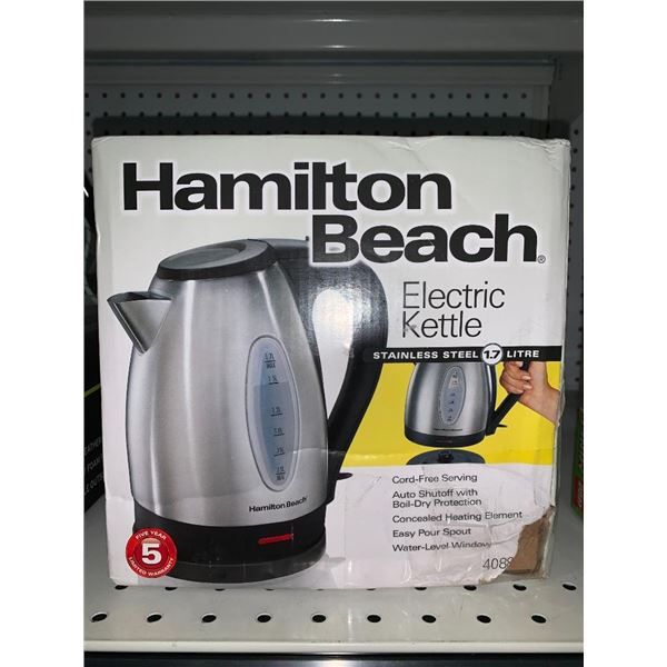 Hamilton beach electric kettle