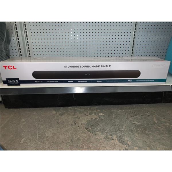 TCL alto 6 2.0 channel sound bar