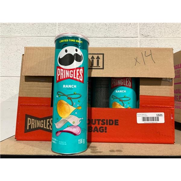 Ranch pringles 14 x 156g