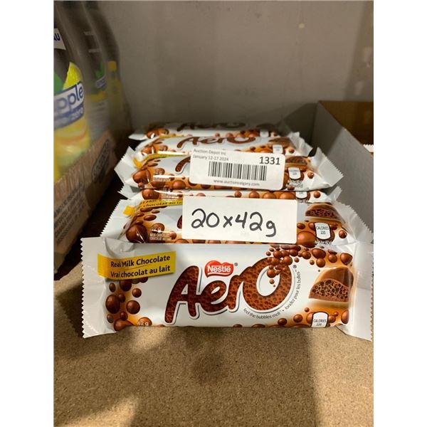 Aero chocolate bars 20 x 42g