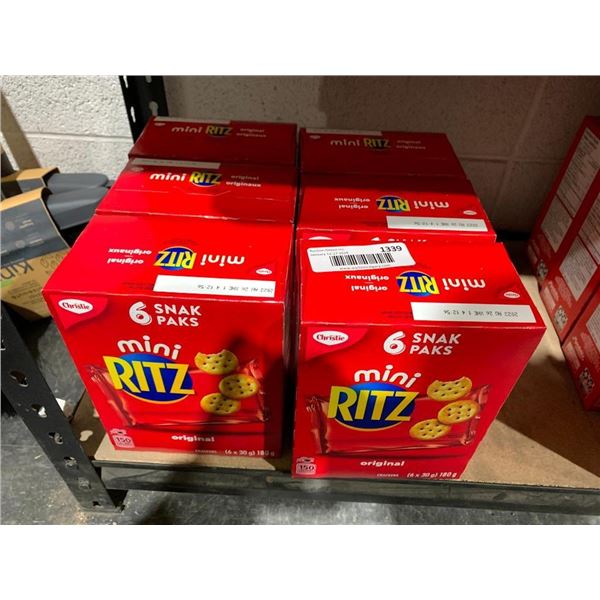 Ritz mini 6 snak paks 6 x 180g