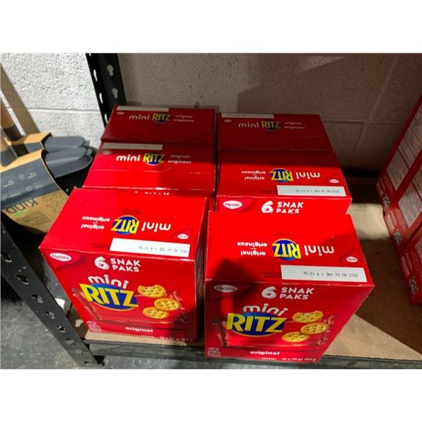 Ritz mini 6 snak paks 6 x 180g