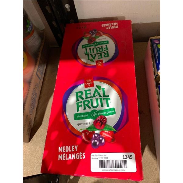 Real fruit medley gummies 18 x 55g