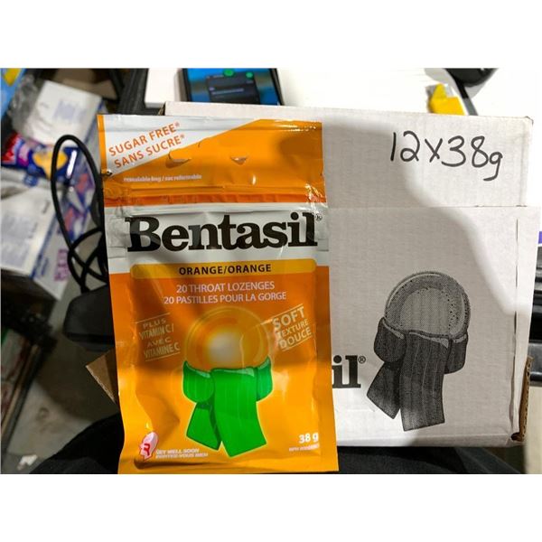Bentasil throat lozenges 12 x 38g
