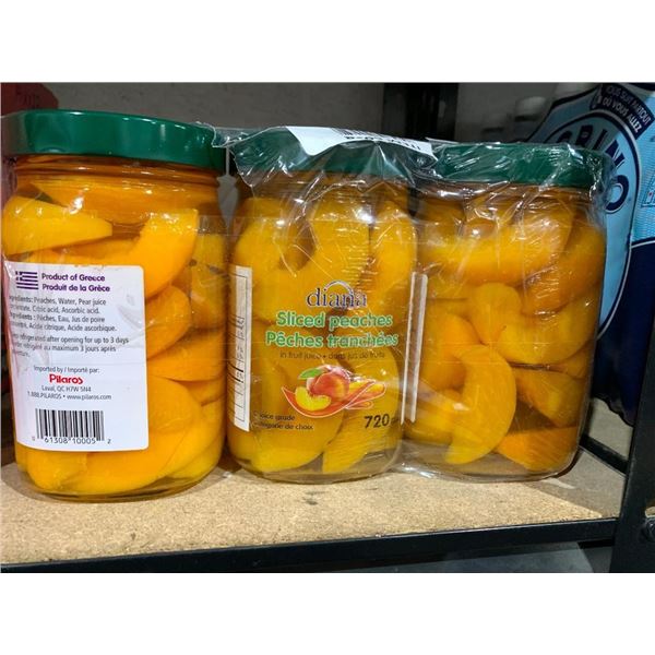 Diana sliced peaches 3 x 720ml