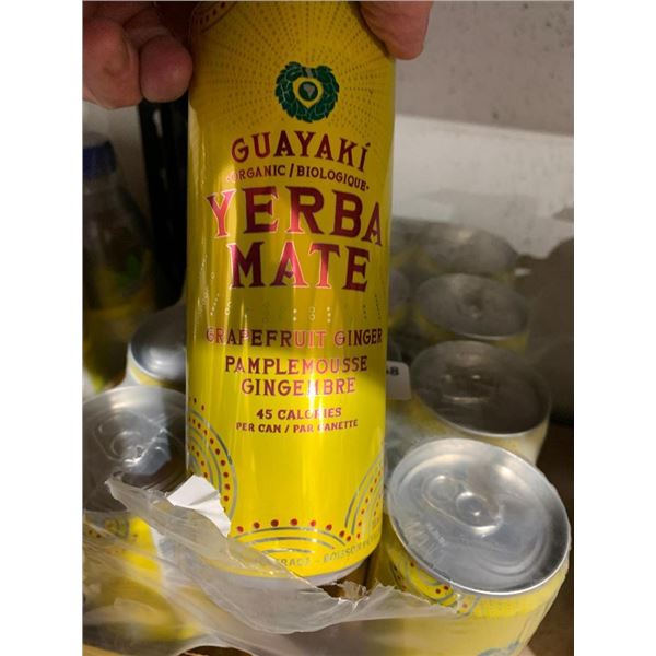 Guayaki yerba mate grapefruit ginger 12 x 355ml