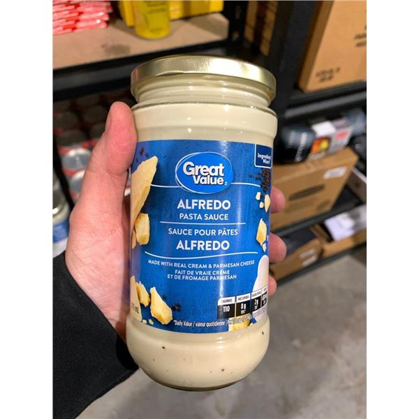 Great Value alfredo sauce 12 x 410ml