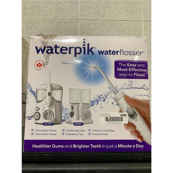 WaterPik   water flosser machine.