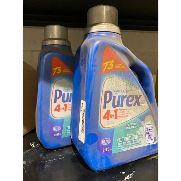 Purex 4 in 1 laundry detergent 2 x 2.95L