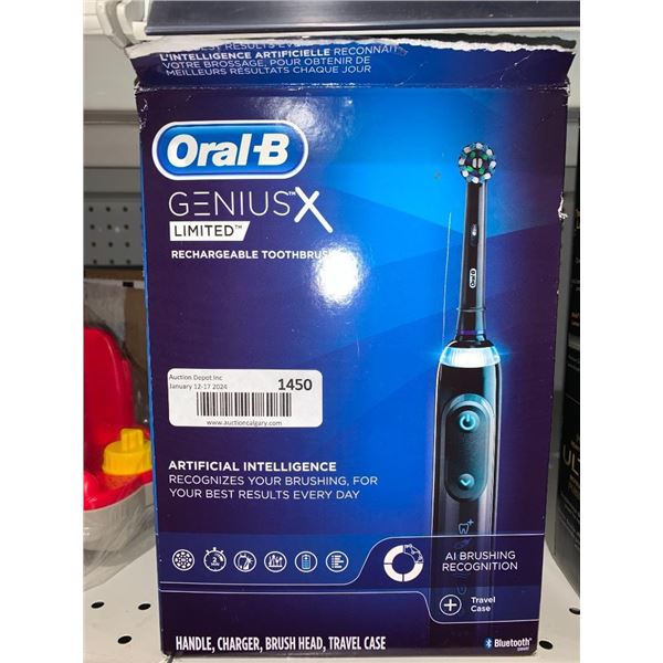 Oral-B genius x electric toothbrush