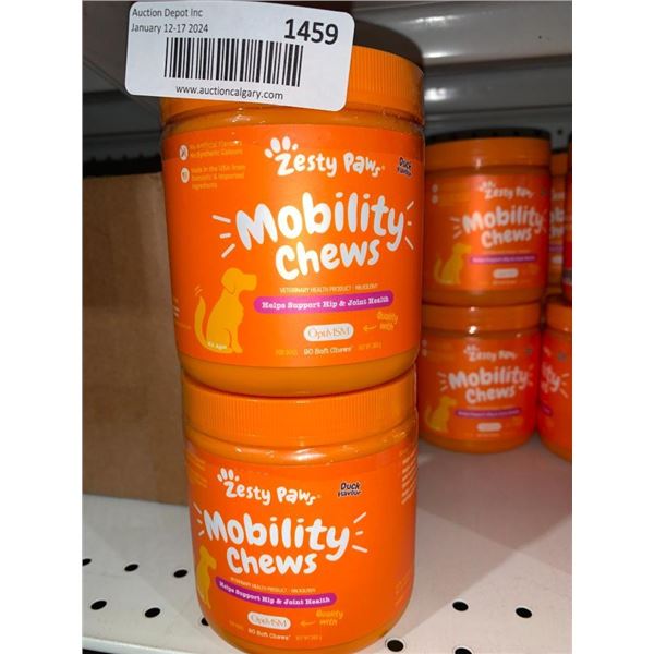 Zesty paws mobility chews 2 x 90 chews