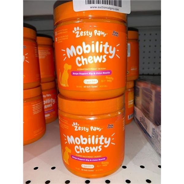 Zesty paws mobility chews 2 x 90 chews