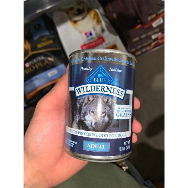 Blue wilderness adult dog food 12 x 354g