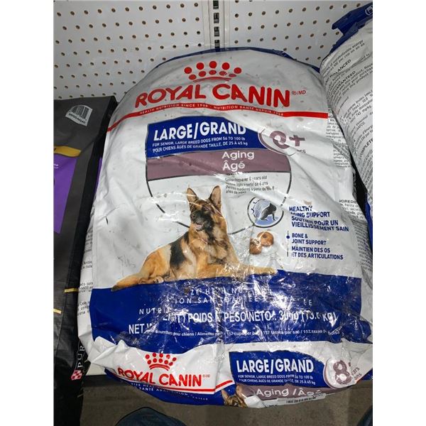 Royal canin large breed dog food 30lb