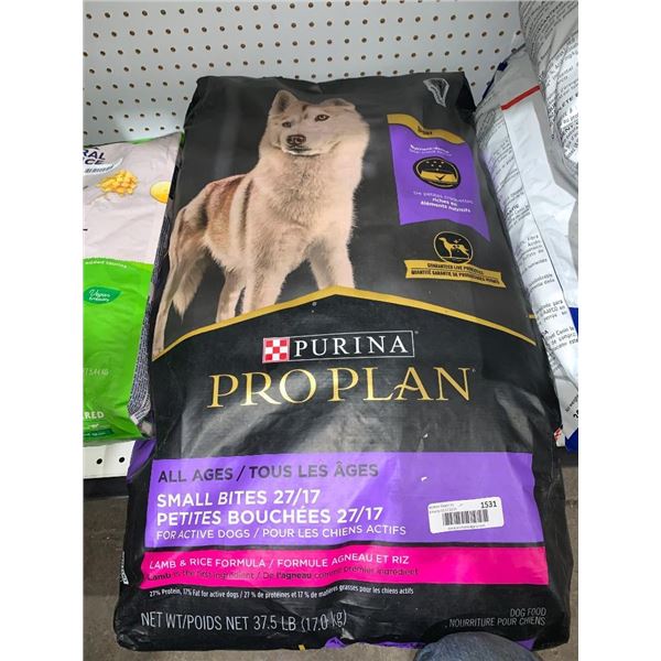 Purina pro plan all ages dog food, lamb and rice, 37.5lb