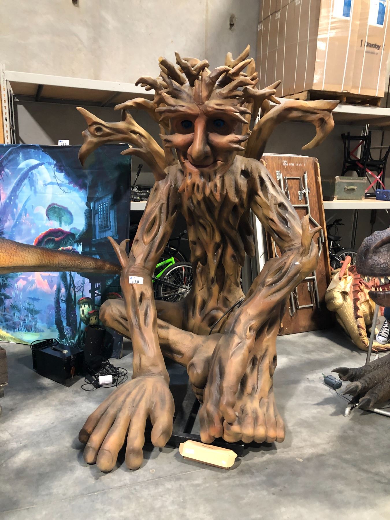 Talking Tree Disney ANIMATRONIC TALKING TREE 9.5' X 6.5' X 6' FT - Able Auctions