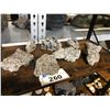 Image 1 : 8 NEEDLE QUARTZ MINERAL SPECIMENS