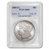 Image 1 : KEY DATE 1885-CC Morgan Silver Dollar MS-64 PCGS