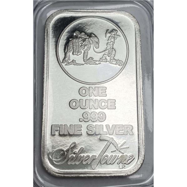 SilverTowne Trademark 1 ozt .999 Silver Bar