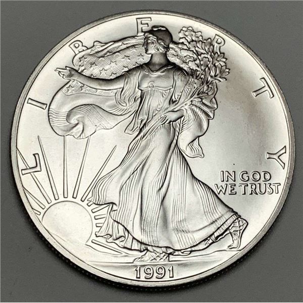 1991 American Silver Eagle