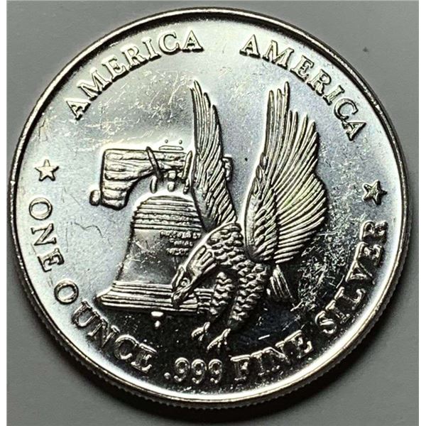 America America The International Silver Trade Unit 1 ozt .999 Silver
