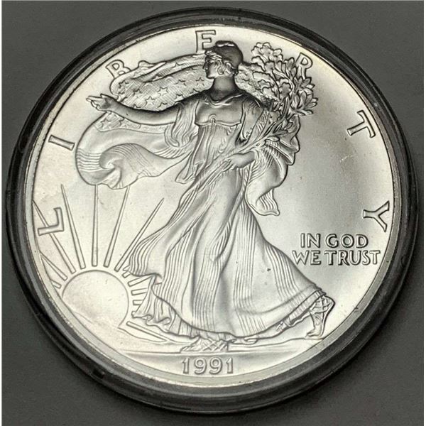 1991 American Silver Eagle