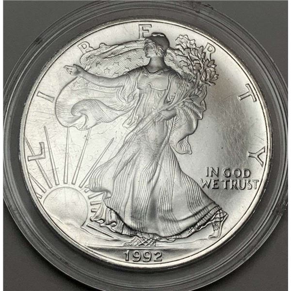 1992 American Silver Eagle