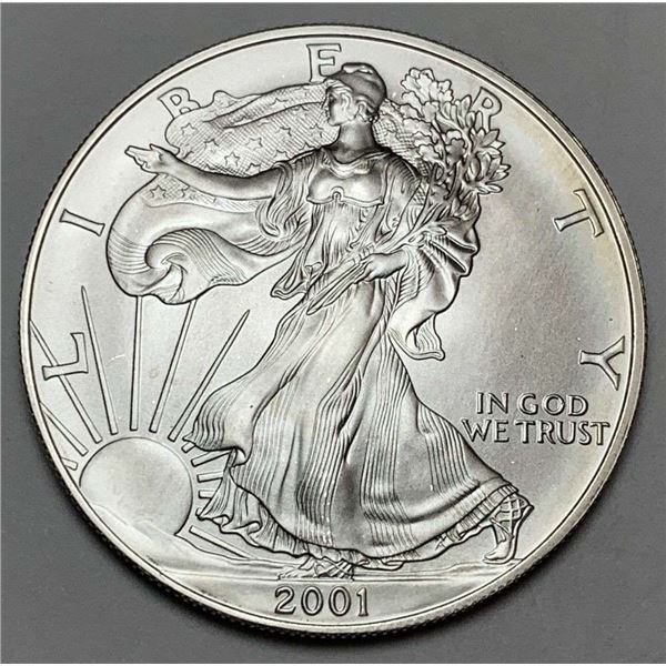 2001 American Silver Eagle