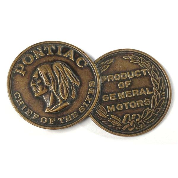 Pontiac Product Of General Motors Radiator Tag