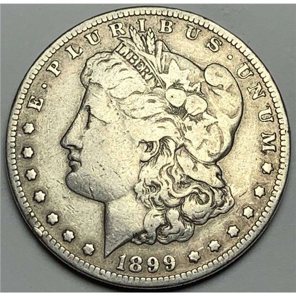1899-S Morgan Silver Dollar Fine