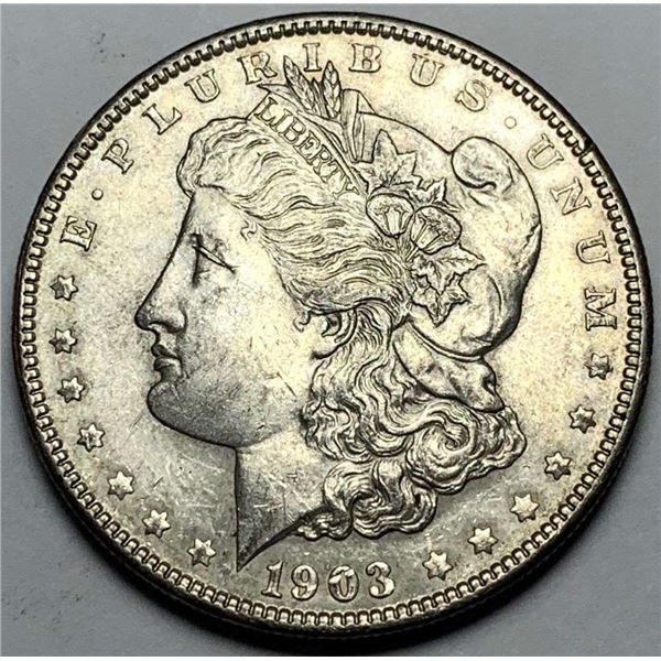 1903 Morgan Silver Dollar AU