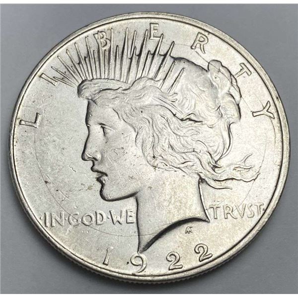 1922-D Peace Silver Dollar MS62