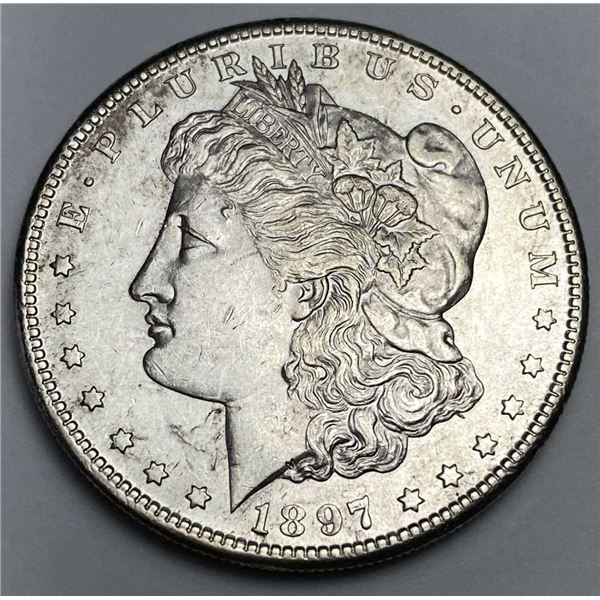 1897-S Morgan Silver Dollar MS63