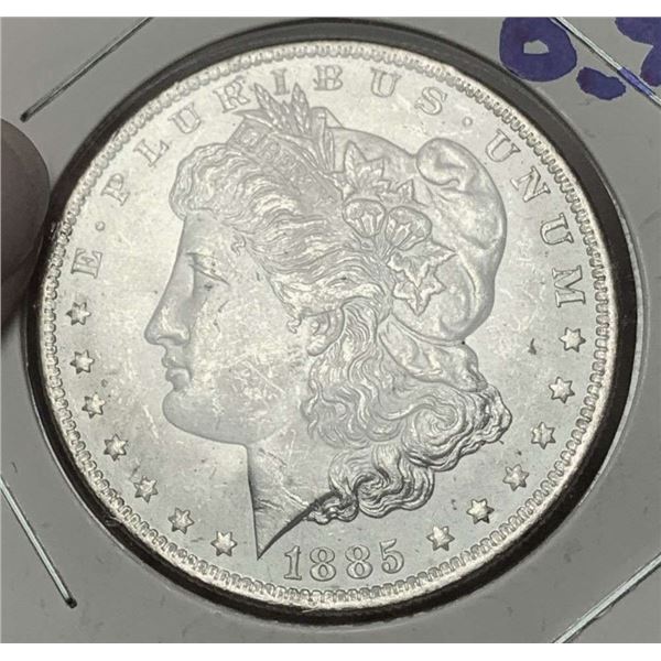 1885-O Morgan Silver Dollar MS63