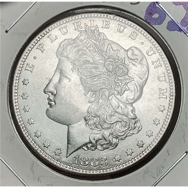 1883-S Morgan Silver Dollar MS62