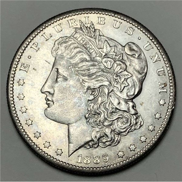1889-S Morgan Silver Dollar MS63