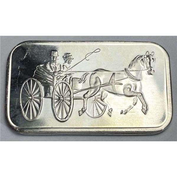 SilverTowne Winchester Indiana 1 ozt .999 Silver Bar