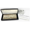 Image 1 : The Washington Mint Million Dollars Proof 4 ozt .999 Silver Bar