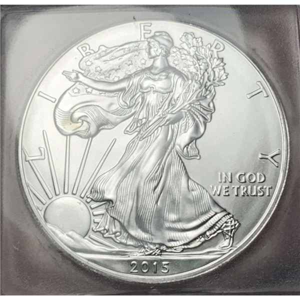 2015(P) American Silver Eagle MS69