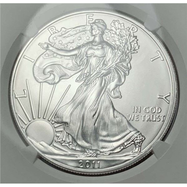 2011 American Silver Eagle NGC MS69 Early Releases