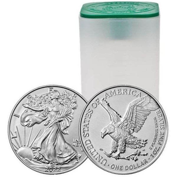 Mint Sealed Roll (20-coins) 2022 American Silver Eagle