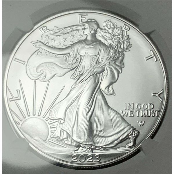 7K Metals Rare 2023 American Silver Eagle NGC MS70 U.S. Invention Series