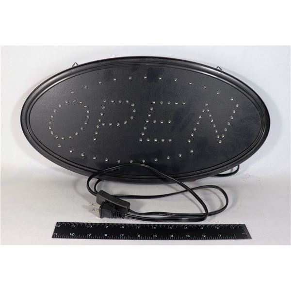 STORE RETURN 'OPEN' SIGN WORKING