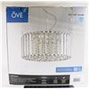 OVE PATIENCE ROUND CHANDELIER 16.4X16.4X81.1"