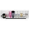 Image 1 : LOT OF SHOT GLASSES INCLUDES TEQUILA ROSE GLASSES,