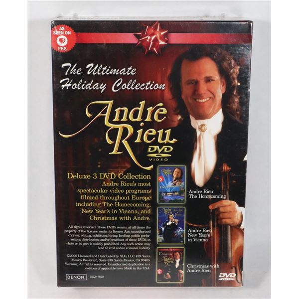 NEW SEALED ANDRE RIEU 3 PACK DVD SET