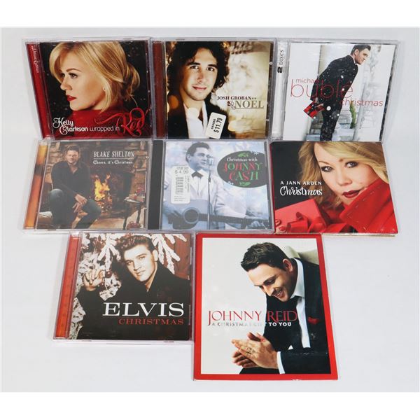 LOT OF CHRISTMAS CDS INCLUDES KELLY CLARKSON,