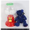Image 1 : M&M MACHINE SOLD WITH TEDDY BEAR