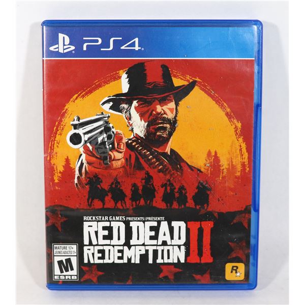 PS4 RED DEAD REDEMPTION 2